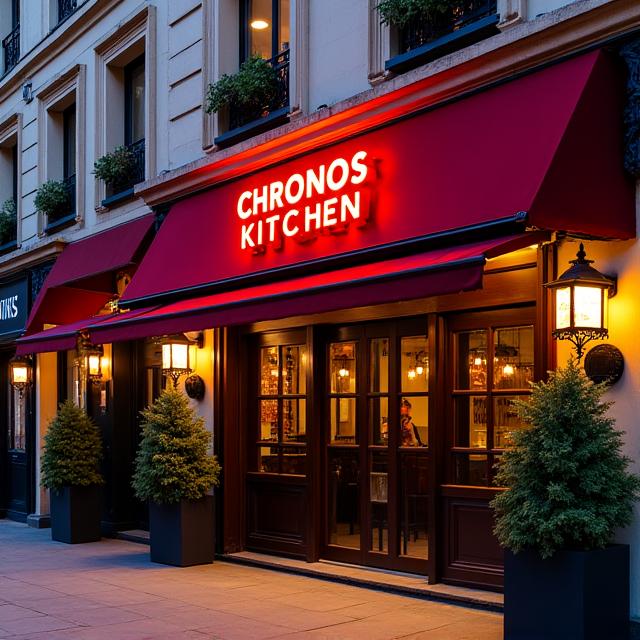 Chronos Kitchen Covent Garden Location